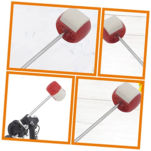 2 piezas mazas de fieltro para pedal de bombo miniatura 3
