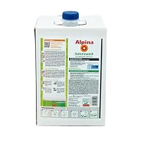 Alpina Wandfarbe Naturaweiß matt im praktischen Dosier-Pack – ergiebig, gut deckend & reinigungsfähig – 5 Liter – Ansicht 4