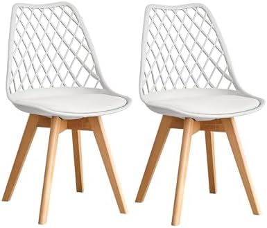 GrandCA HOME Lot de 2 Chaises de Salle à Manger, Chaises de Cuisi...