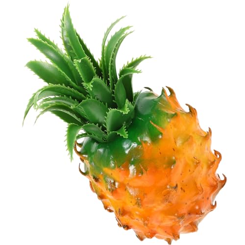 SOLUSTRE Antenna Topper Pineapple Ornaments, Funny Car Exterior Decoration Cartoon Pineapple Antenna Ball Auto Mirror Dangler for Auto Roof Vehicles Exterior Decoration, 20.00X9.00X9.00CM
