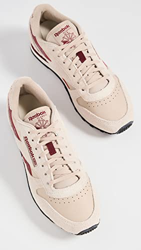 Reebok Men's Classic Leather Sneakers, Beige, Tan, 9 Medium US