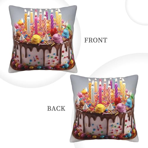 Housse de coussin velours côtelé canapé 50x50 carré décorative douce - 3