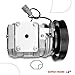 A-Premium A/C Compressor with Clutch Compatible with Toyota Corolla 1.8L 1998-2002