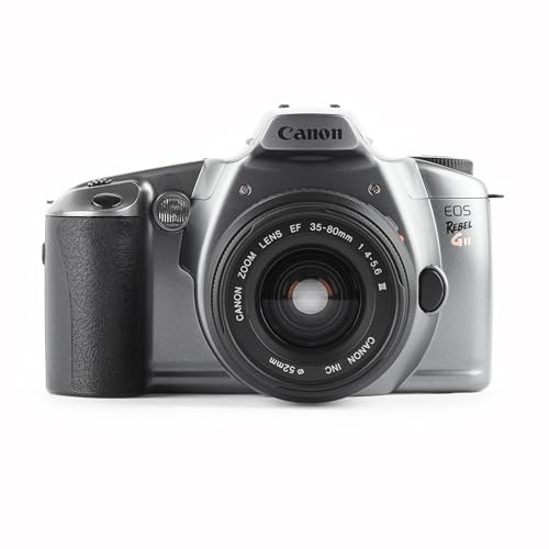 Canon EOS Rebel GII / XSn 35mm SLR Film Camera Kit w/ EF Auto Focus Lens (Renewed)