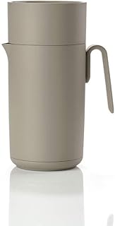 Zone Denmark, Single termos/termos, tworzywo sztuczne i szkło, 1 litr, brązowy