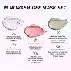 I DEW CARE Korean Wash Off Face Mask Gift Set - Mini Scoops | With Hyaluronic Acid, Self Skin Care | Facial Treatment, Vegan, Cruelty-Free, Paraben-Free, Valentine Day Gifts (3 Flavors)