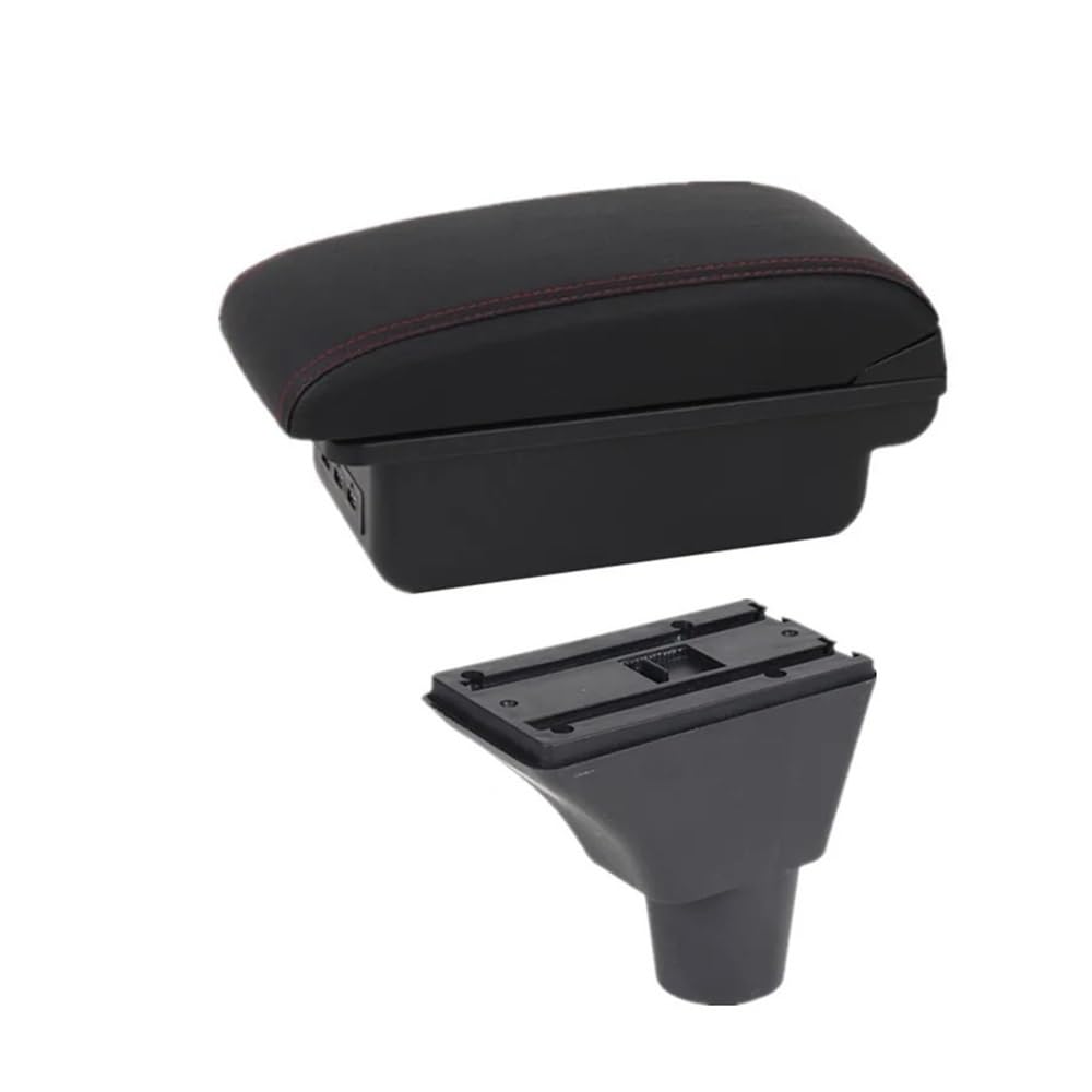 Yulegudi B1 Red Line 3Usb Car Armrests For Citroen For Berlingo Car Armrest Box