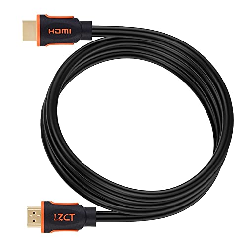 Lzct 4K High Speed Hdmi Cable 30Ft With Ethernet Hdmi Cord V2.0 Support 4K@60Hz Ultra Hd 2160P 3D Arc Hdr (Length From 3' To 125') Dual Color Mould #TOP5