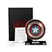 Marvel Civil War Collectibles Captain America Die Cast Shield Replica, 1:6 Scale Replica (4 inches)
