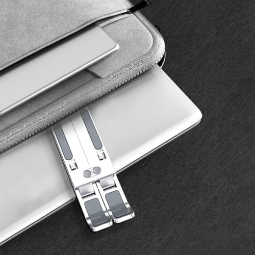 Suporte para Notebook e Tablet Linha Premium em Alumínio Dobrável e Ergonômico Para Desktop Portátil