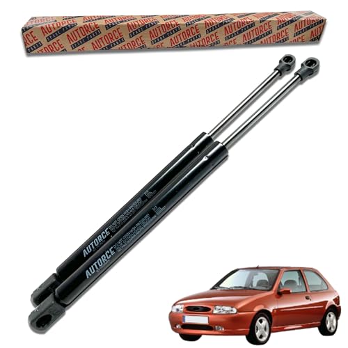 AUTORCE 2 Pcs Rear Tailgate Boot Gas Struts Intended For Ford Fiesta MK3 MK4 1996-2001 Lift Support Shock Absorber System 310 (N) 576 MM - 96FBB406A10AA