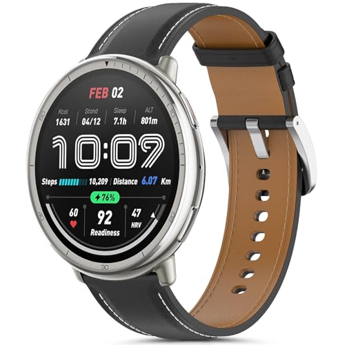 SenMore 2er Set 20mm Silikon-Armband Für Amazfit & Garmin Smartwatches – Weich, Atmungsaktiv, Höhenverstellbar