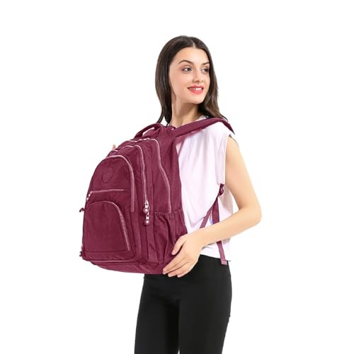 Mochila Leve Feminina Trabalho Viagem Escola Fashion Mochilas Para Notebook Moderna Menina Bolsa Fof