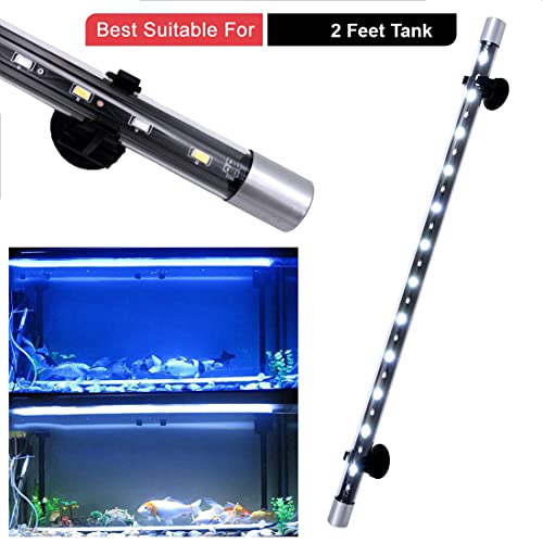 Image of VENUS AQUA Blue Pet (T4-40F) Glass Aquarium LED Light /Lamp for Fish Tank (Light Color: Blue + White) (37 CM)