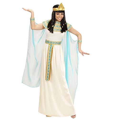 Widmann 49421 Adultes Costume Cleopatra, Robe avec Ceinture, Bracelets, Bandeau et Cape