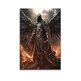 SDJWDAXN Póster decorativo de la película Cadáver de la novia Victor Van Dort, póster decorativo para pared e impresión artística moderna para dormitorio familiar, 20 x 30 cm