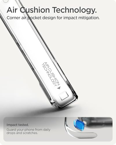 Image of Spigen for Google Pixel 10a (2026) Case, Ultra Hybrid, Transparent Clear Cover (No Magnet Ring) (TPU+Poly Carbonate) - Crystal Clear