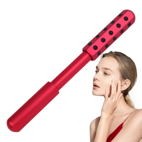 Herramienta masajeadora de rodillo facial, herramienta de masaje de belleza facial, cuidado de la piel para mujeres, masajeador facial para apretar la piel, herramienta de modelado corporal para