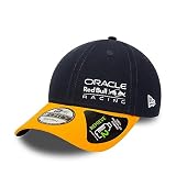 New Era Red Bull Racing Repreve Navy 9FORTY Gorra de béisbol ajustable, producto oficial