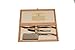 Price comparison product image Laguiole Cutlery Set with 3 Cheese Knives, Steel