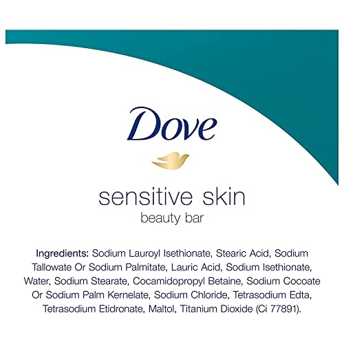 Dove 611641 Bath Bars, Sensitive Skin, Unscented 6-4 Oz thumb #7