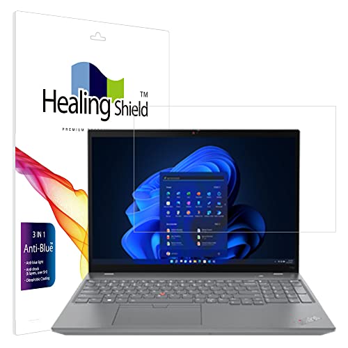 Healingshield XLV[tیtB Screen Protector Eye Protection Anti UV Blue Ray Film Compatible with LENOVO ThinkPad T16 Gen 1