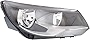 Evan-Fischer Headlight Compatible with VOLKSWAGEN TIGUAN 2012-2017 RH Passenger Side Assembly Halogen