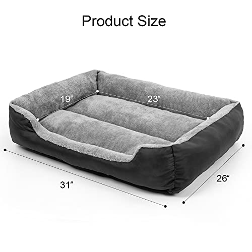 Teodty Dog Beds For Medium Dogs, Washable Pet Bed Mattress Comfortable, Warming Rectangle Bed For Medium And Large Dogs, Cat Pets #TOP1