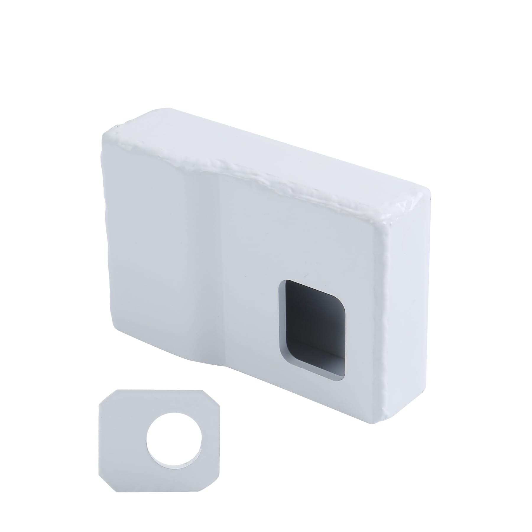 Weld-On Container Lock Box, Anti-Pry Alloy Steel, Fits 20ft/40ft