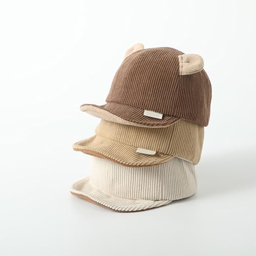 Baseball Cap, Adorable Hat Soft Corduroy Caps for Infants Aged 6-18 Months for Sensitive Skin4
