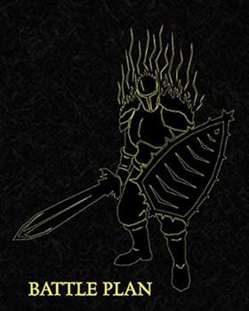 Paperback BATTLE PLAN - NOTE TAKING - YELLOW - COLLEGE WIDE RULED Book