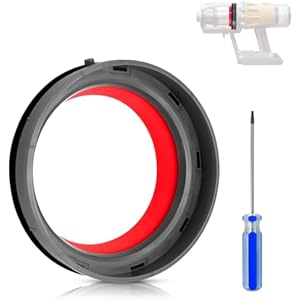 Sealing Ring for Dyson V11 Dust Bin, Dust Bin Top Fixed Seal for Dyson V15 SV14 SV15 SV22 Vacuum Cleaner, Gasket Replacement Parts for Dyson V11 Dirt Cup Sealing Ring for Dyson V11 Dust Bin Dust Bin Top Fixed Seal for Dyson V15 SV14 SV15 SV22 Vacuum Cleaner Gasket Replacement Parts for Dyson V11 Dirt Cup