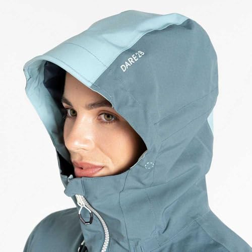Chaqueta impermeable mujer montaña activa Dare2b Diverging cortavientos shell 7
