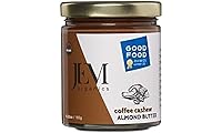 Vista 35 de JEM Organics Cashew Cardamom Sprouted Almond Nut Butter, Organic, All Natural,Gluten-Free, Vegan, Paleo, Keto Snack, 16 oz Jar, Single Pack
