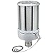 Satco S39677 Medium Light Bulb in White Finish, Un-Lensed