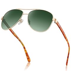 6. Gold Frame Green Gradient-amber Tortoise Legs