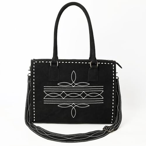 American Darling Tote Bolso de Cuero Genuino para Mujer miniatura 4