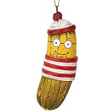 Tree Buddees Where's Pickle? Funny Hiding Pickles Christmas Ornament Tradition