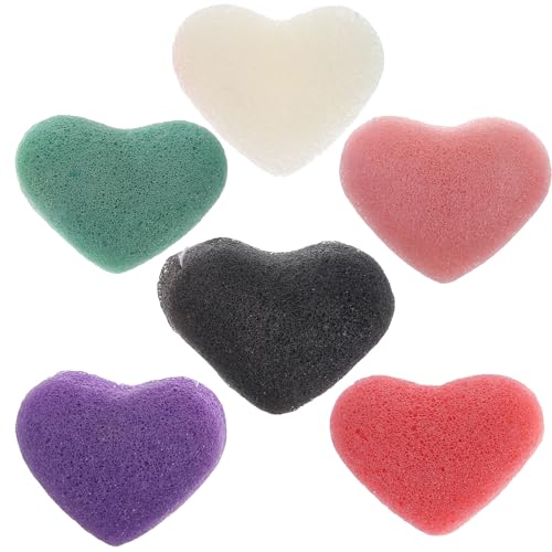 Éponge nettoyante pour visage lot de 6 pour éliminer les impuretés du visage