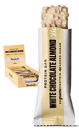Barebells Protein Bar, 12 x 55 g Riegel (White Chocolate Almond)