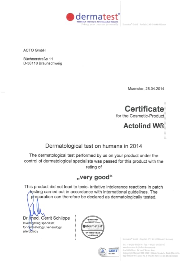 Actolind w Solution 100 ml – antiseptische Wundspüllösung. Schmerzfreie Reinigung, Spülung & Befeuchtung bei akuten, chronischen, infizierten Wunden/Verbrennungen. CE III, MPG, PHMB. PZN: 10985391