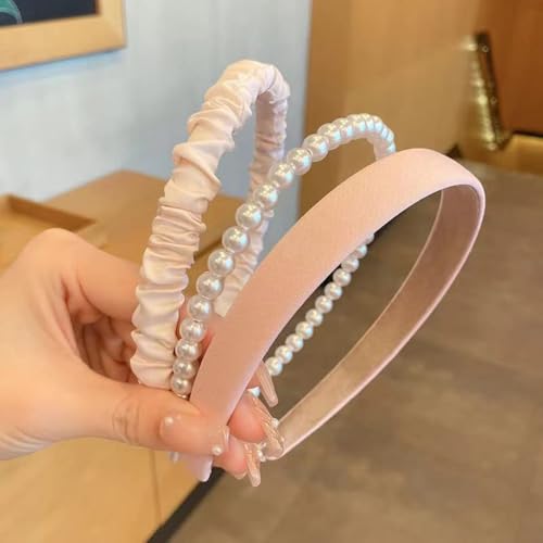 Image of Shining Diva Fashion 7pcs Stylish Floral Wide Hair Bands Headbands Hair Hoop Accessories for Women & Girls