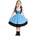 FYMNSI Kinder M�dchen Deutsche Dirndl Kleid Kost�me Zum Bayerisches Oktoberfest Jahrgang Trachtenkleid mit Sch�rze Traditionelles M�dchendirndl F�r Halloween Fasching Party Karneval Blau 14-16 Jahre Jahre der günstig Kaufen-FYMNSI Kinder M�dchen Deutsche Dirndl Kleid Kost�me Zum Bayerisches Oktoberfest Jahrgang Trachtenkleid mit Sch�rze Traditionelles M�dchendirndl F�r Halloween Fasching Party Karneval Blau 14-16 Jahre
