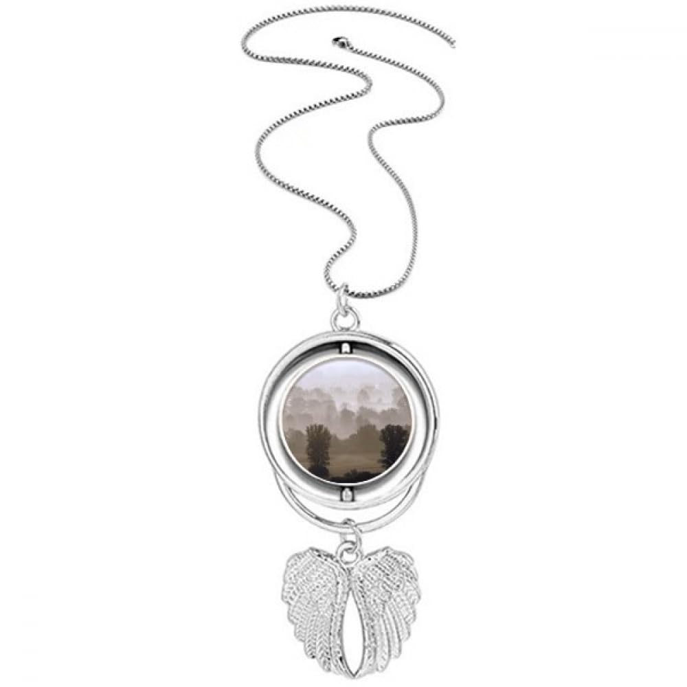 Collier rotatif ailes d'ange, le cadeau symbolique idéal