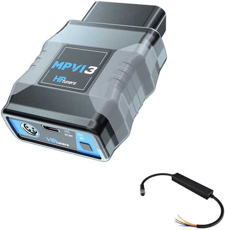 HP Tuners MPVI3 VCM Editor and Scanner Suite Standard Tuner Package USB-C Fastest Bluetooth Pairing OBDII Interface Bundled with ProLink+ Cable for Pro Feature Set + 2 Universal Credits - M03-000-02