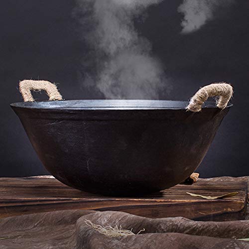-ZhenSanHuan-Handmade-Cast-Iron-wok-No-Coating-No-painting-Healthy-LongLasting-46CM181