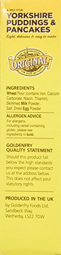 Original Yorkshire Pudding Mix 142G (Case Of 6 Boxes) #TOP3