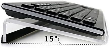 Earnmore Tilted Keyboard Stand,Ergonomic Keyboard Riser For Computer Gaming and Typing