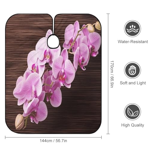 Capa para Corte de Cabello con Cierre Ajustable 66.9 x 56.7 in miniatura 2
