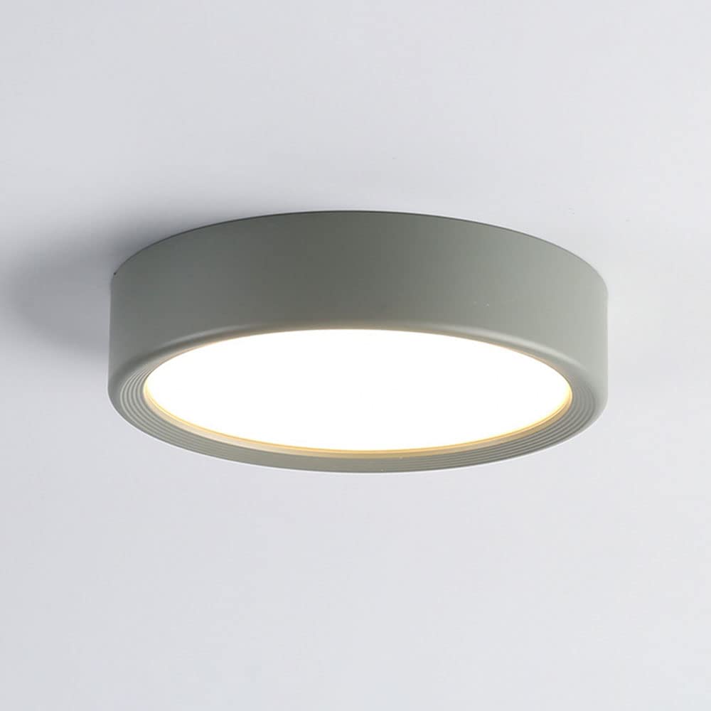 Three-Color Dimmable Ceiling Light Nordic Simple Ceiling Light Fixture Hotel Stores Hallway Ceiling Lighting Ultra Thin Round Ceiling